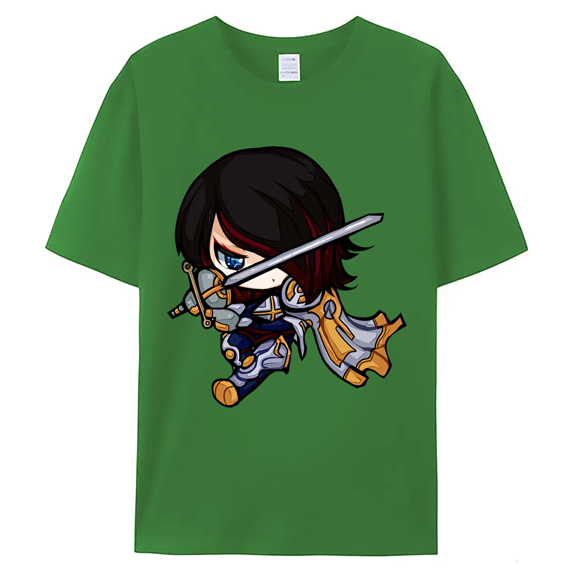 （画像用） リーグ・オブ・レジェンド League of Legends LOL レディースカジュアルプリントTシャツ（綿100％）